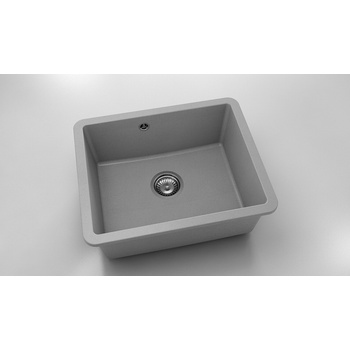 Image 1 of FAT Мивка за долно вграждане Vanguard 221, Fat Granite, 1006 Сив, с включен сифон