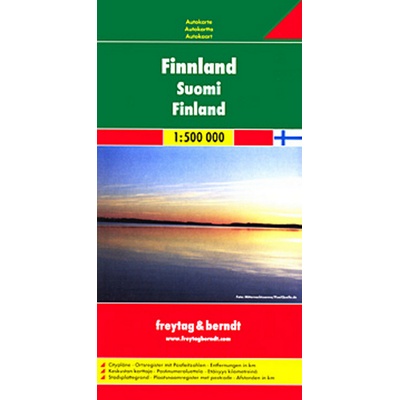 Freytag a Berndt Finsko 1:500 000 automapa