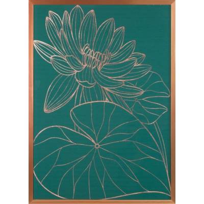 OBRAZ LIMITED COLLECTION SALVIA5 53X73 ZELENÝ