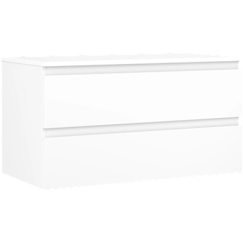 Mexen Orio шкаф за баня под мивка 90 см с плот, 2 чекмеджета, бял мат - 91A10-09047-2-BFFC01 (91A10-09047-2-BFFC01)
