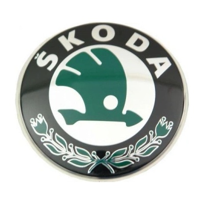 Znak maska ŠKODA, ŠKODA FELICIA (6U), 01.98-06.01, ŠKODA OCTAVIA 1 I (1U2/1U5), 03.97-12.00, ŠKODA FABIA 1 I (6Y), 04.00-03.07, ŠKODA OCTAVIA I 1/TOUR I 1 1 I (1U2/1U5), 01.01-11.10 OE 1U0853621CMEL - | Zboží Auto