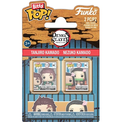 Funko Комплект мини фигури Funko Bitty POP! Animation: Demon Slayer - Tanjiro Kamado & Nezuko Kamado (114006)