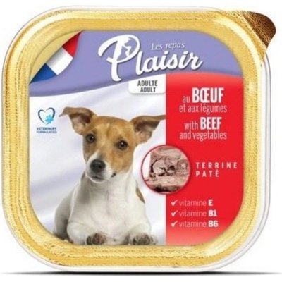 Plaisir Adult Dog hovězí zelenina 300 g