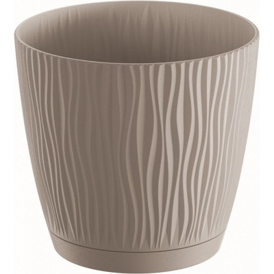 Prosperplast SANDY P Kvetináč s miskou 18,8 cm mocca DSY190P