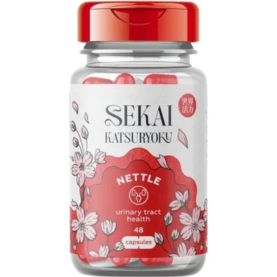 Sekai Katsuryoku Nettle Leaf 600 mg [48 капсули]