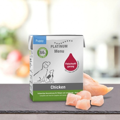 Platinum Natural Menu Puppy Chicken 12 x 185 g – Hledejceny.cz