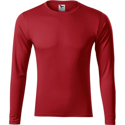 Malfini Pride Uni športové tričko dlhým rukávom 168 červená