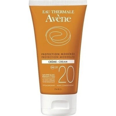 Avène Слънцезащитен крем , Avene Eau Thermale Cream SPF20, 50ml