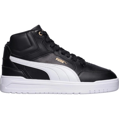 Puma SHUFFLE DOWNTOWN čierna biela zlatá