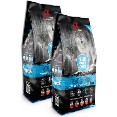Alpha Spirit The Only One Dog Wild Fish 2 x 12 kg