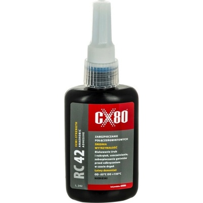 CX80 Zajišťovač šroubů se střední pevností RC42 50 ml