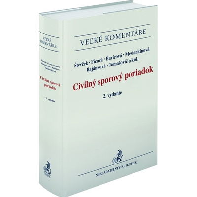 Civilný sporový poriadok . Komentár. 2. vydanie - SO_EVK15