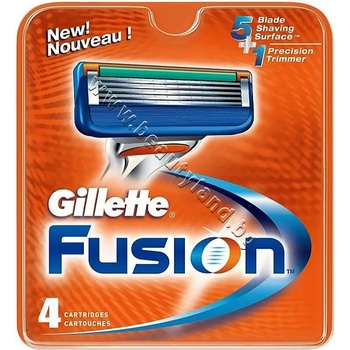 Gillette Ножчета Gillette Fusion, 4-Pack, p/n GI-1300845 - Резервни ножчета за самобръсначка (GI-1300845)