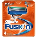 Gillette Ножчета Gillette Fusion, 4-Pack, p/n GI-1300845 - Резервни ножчета за самобръсначка (GI-1300845)