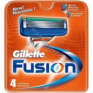 Gillette Ножчета Gillette Fusion, 4-Pack, p/n GI-1300845 - Резервни ножчета за самобръсначка (GI-1300845)