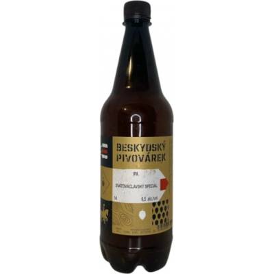 Beskydský pivovárek Svatováclavský speciál 14° 1 l (pet)