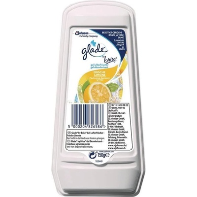 Glade Гел освежител за въздух GLADE Fresh Lemon, 150гр (1001001176)