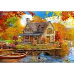 Bluebird Puzzle - Puzzle Bonito: Lake house - 1 000 piese