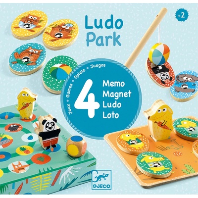 Djeco Ludo park súprava 4 hier