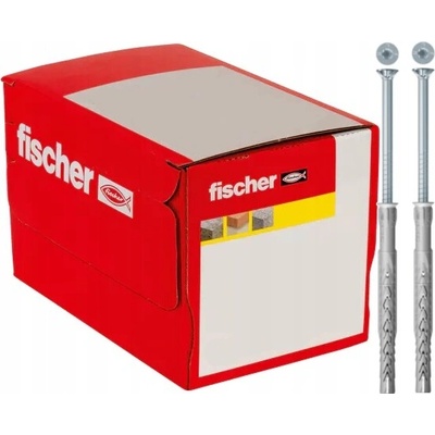 Hmoždinky do betonu Fischer 8 x 160 mm, 50 ks
