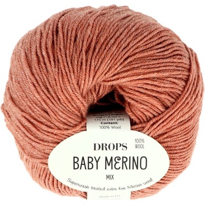 Drops Baby Merino 48 oranžovo červená