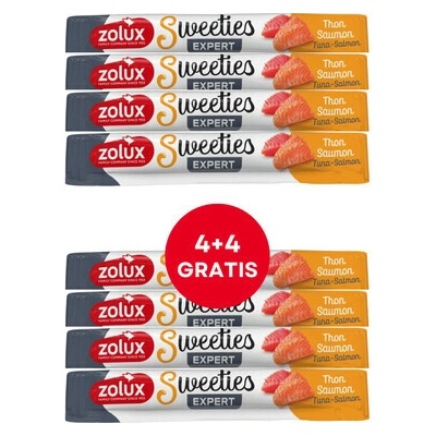 Zolux Sweeties s tuniakom a lososom 4 x 14 g