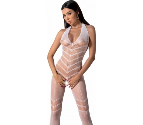 Passion Bodystocking BS100 Biela