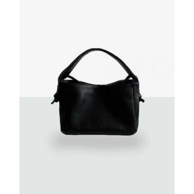 LAVA FLOW LITOVSKÝ Ateliér AGLEA kožená crossbody kabelka MERU čierna
