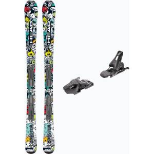HEAD Детски ски за спускане със ски автомати HEAD Monster Easy JRS + Jrs 7.5 GW CA white/black