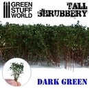 Dekorace Green Stuff World Tall Shrubbery: Dark Green