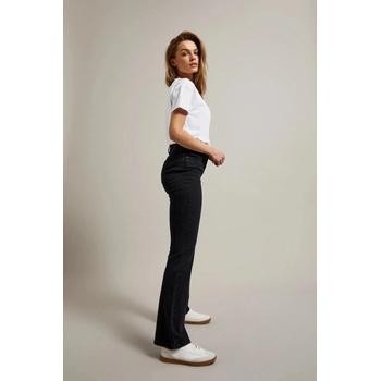 Moodo Гладки черни дънки с разширени крачоли Moodo Moodo | Cheren | ЖЕНИ | XS