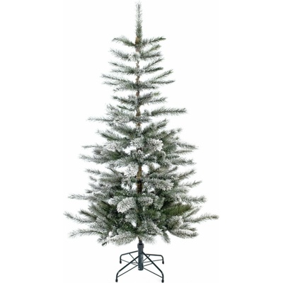 EverZelená Umelý vianočný stromček Cedar Frost Pine Incl. umelý sneh Biela 150 cm