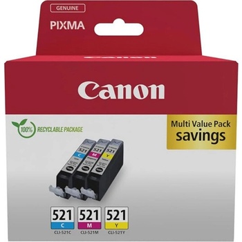 Canon CLI-521 2934B015 цвят (color) оригинален комплект касети (2934B015)
