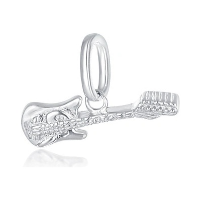 JVD Strieborný prívesok so zirkónmi gitara SVLP0678XH20000
