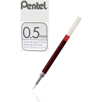 Pentel LRN5-B EnerGel náplň gelová 0,5 mm tenký hrot červená – Zboží Mobilmania