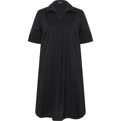 More & More Рокля тип риза черно, размер 32