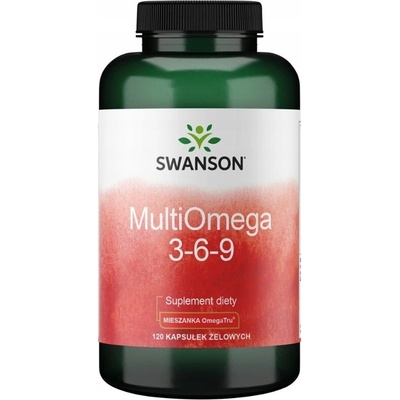 Swanson MultiOmega 3-6-9 120 softgel kapslí