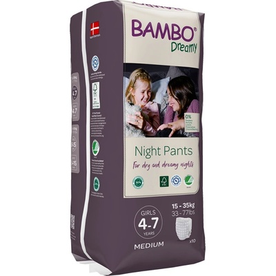 Abena Bambo Dreamy Girl Medium pro 15-35 kg 10 ks
