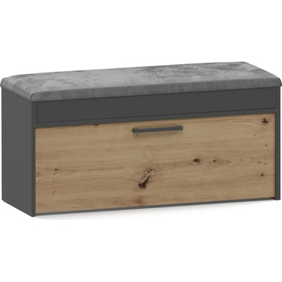 Top e shop Botník Parma PARMA ANTRACITOVÝ ARTISAN