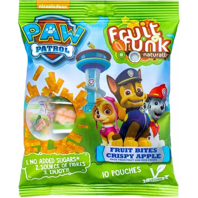 Fruitfunk Tlapková patrola jablečné kousky s rýžovými křupinkami 100 g