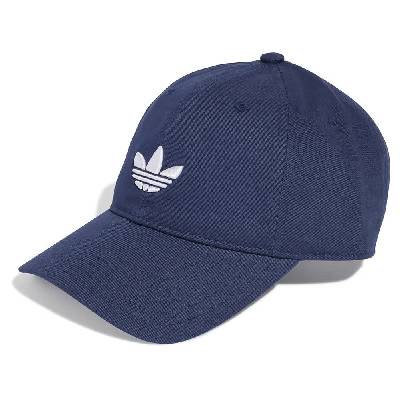 Бейзболна шапка Adidas Originals Adicolor Classic Trefoil Baseball cap - Blue (Night Indigo / White)