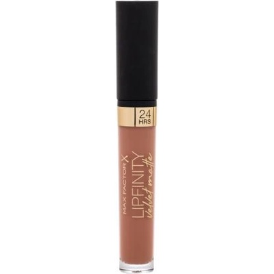 MAX Factor Lipfinity Velvet Matte 24HRS течно матово червило 3.5 ml нюанс 040 Luxe Nude