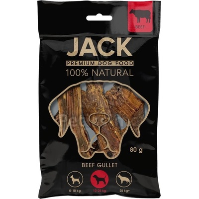 Jack говежди хранопровод 80 г - 10 бр