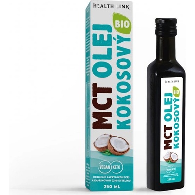 BIO MCT kokosový olej Health link 250 ml