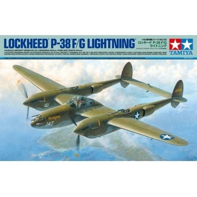 Tamiya 61120 P-38 F G Lightning 1:48