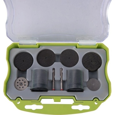 EXTOL CRAFT EXTOL PREMIUM 903770 nástavce na přímou brusku, sada 74ks