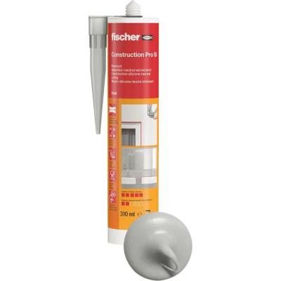 Fischer DBSA montážny silikón Farba betónovo sivá 053092 310 ml