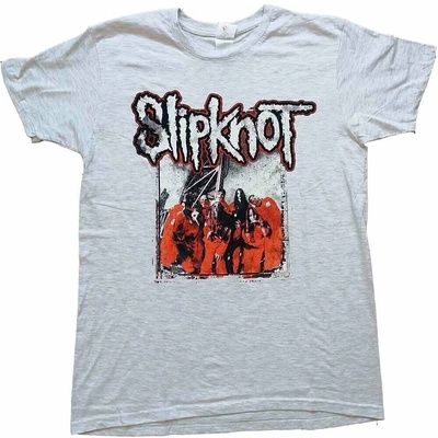 Slipknot tričko Self Titled šedé