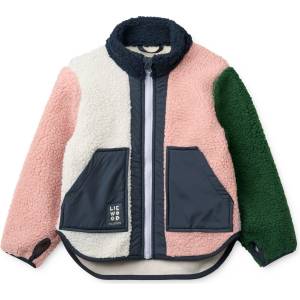 LIEWOOD Детско поларено яке LIEWOOD Kid's Noam Pile Jacket Fleece jacket - Rose Blush Multi Mix - размер 104 (EU) (703-6689-0915)