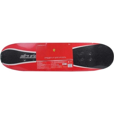 mesuca sports Скейтборд Ferrari за деца и тийнейджъри - червен